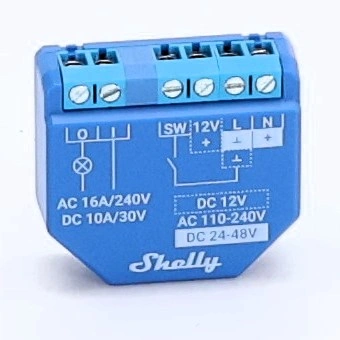 Šikovný prepínač Shelly Plus 1