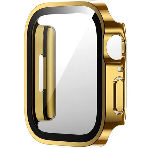 Kompatibilný s puzdrom Apple Watch 46mm Series 10 (2024), ultratenké puzdro s PC pokovaním,