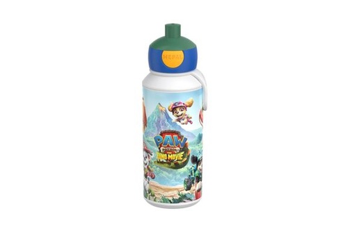 Mepal - Láhev na pití Campus s vyskakovacími okny - 400 ml - Tlapková patrola s dinosaurem