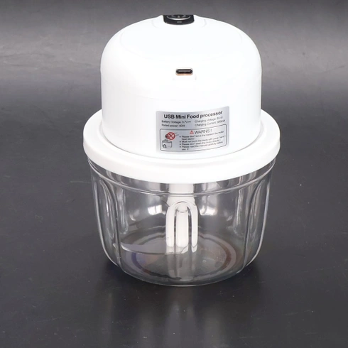 Elektrický kuchyňský sekáček, 350ml sekáček na cibuli, elektrický, nabíjení přes USB, bezdrátový