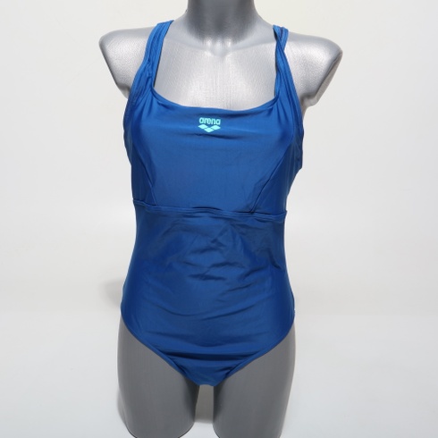 Dámské jednodílné plavky Arena Damen Solid Control Pro Back B (balení po 1 ks) 42 Dusty Blue