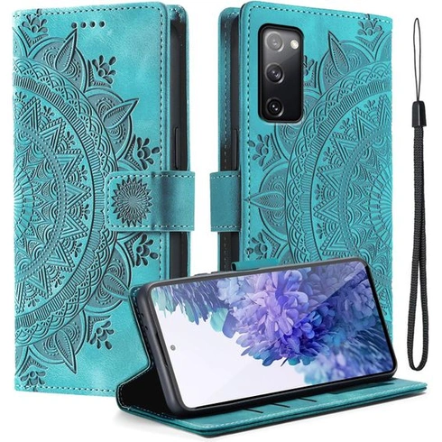 Puzdro Tawarror pre Samsung Galaxy S20 FE, prémiové odnímateľné puzdro z PU kože pre Samsung S20