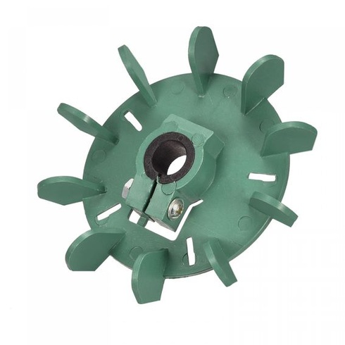 Mapa zdrojů oběžného kola 11,5-12 mm ID plastové lopatky ventilátoru motoru zelené 10 kusů