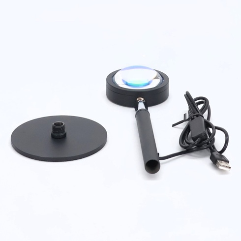 Stolná lampa GY, čierna, 5W