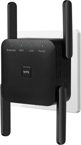 WiFi anténa Tesref čierna 2,4 GHz