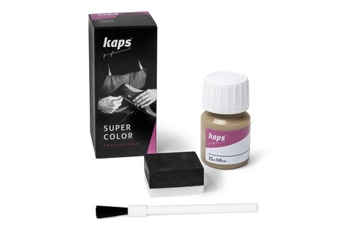 Kapsy Super Color Leather Dye pre prírodnú kožu, syntetiku a textil, farba na koži, 25 ml, tmavo