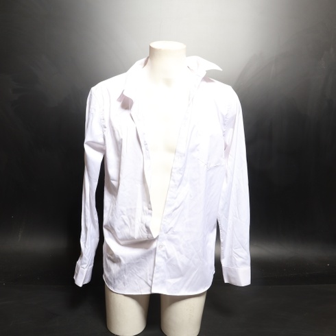 Pánska košeľa Design Fashion biela veľ. M