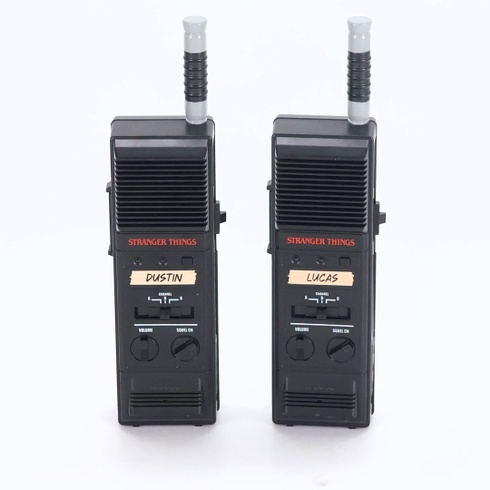 Stranger Things - Elektronická vysielačka: Dve vysielačky pre komunikáciu pomocou rádiových vĺn,