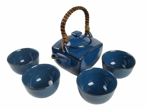 Porcelánová souprava Japan Tea Kobarutoburu 5ks - II. jakost