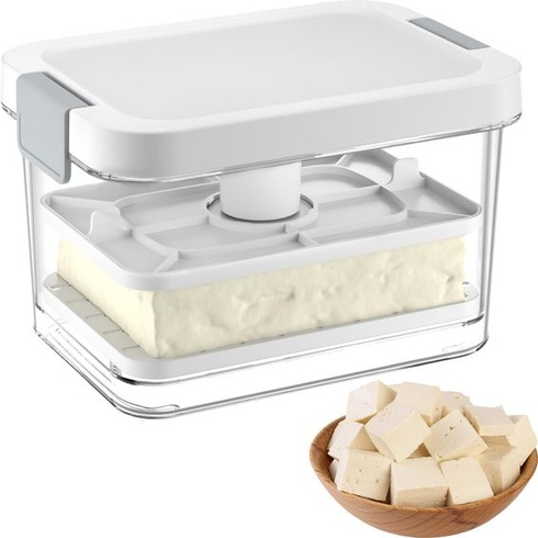 Lis na tofu pre pevné a extra pevné tofu, odkvapkávač na tofu, lis na biele tofu