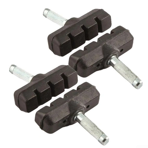 Sada brzdových čelistí 55 mm pro brzdy V-brake, kompatibilní s běžnými modely jízdních kol (4 kusy)