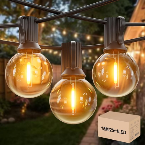 Záhradné LED osvetlenie Globelit 15 m
