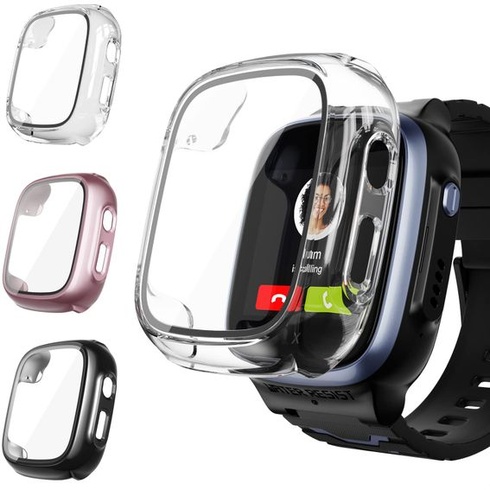 Upeak 3dielne ochranné púzdro s pevným PC pre XPlora X6 Play Kids, chránič obrazovky,