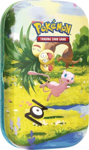 Pokémon: Pokémon TCG 30. výročie Mini Tin – Mew (1 samolepka, 1 ...