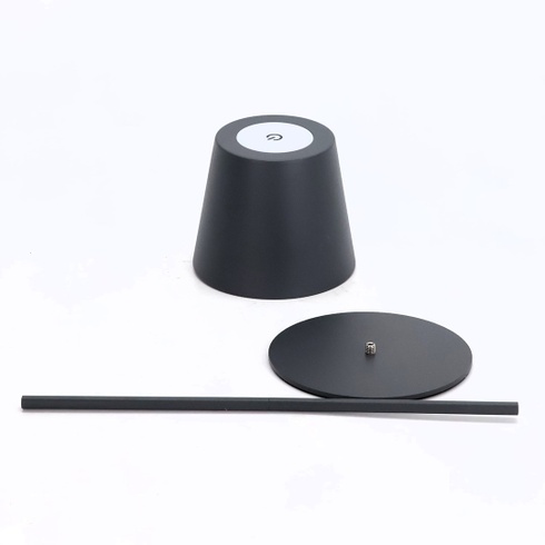 Stolová lampa Briloner čierna 36 cm