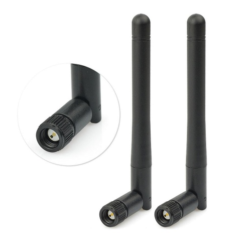 Eightwood 2,4G anténa 3dBi Omni WLAN anténa s SMA konektorom 2 kusy pre bezdrôtový WiFi router