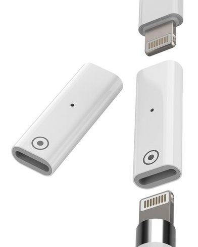 Adaptér Lightning na pero 1. generácie pre Apple (2 ks) pre nabíjací kábel pre iPhone, nabíjačka