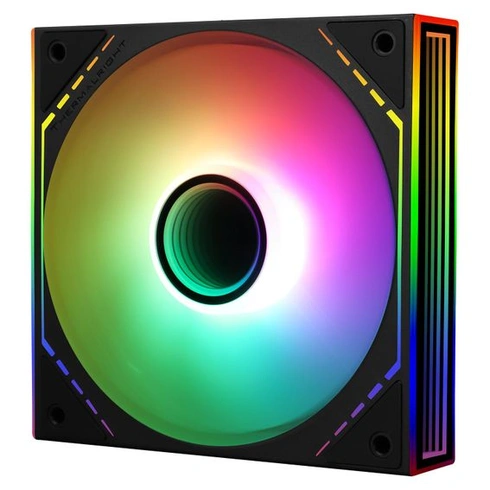 Ventilátor pro CPU THERMALRIGHT TL-M12-S 120 mm ARGB, otáčky 1500 ot./min, černý, tichý 4pinový PWM