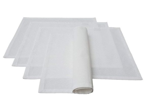 Lemos Home Prestieranie, Prestieradlá, 4 kusy, cca 46 x 36 cm, Bavlna, Veľa farieb (Biela), Biela 46x36