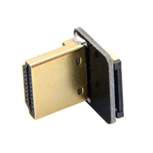 CY CYFPVHDMI HDMI HDMI konektor typu A (samec), 90 stupňů natočených nahoru pro leteckou fotografii
