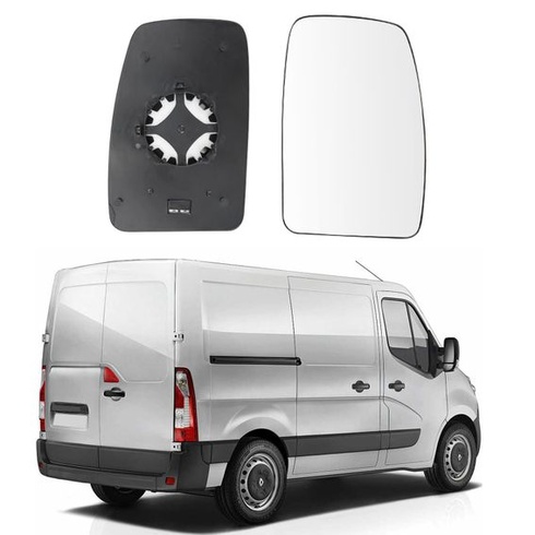 Výměna skla vnějšího zrcátka pro Renault Master 2010-2021, náhrada pro Opel Movano 2010-2023,