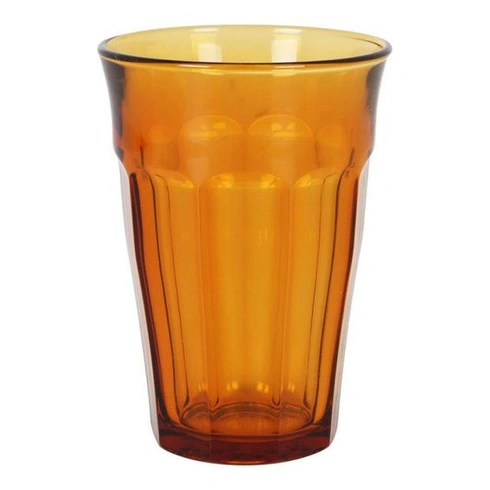 Sada 4 pohárov z tvrdeného skla Duralex, 36 cl, stohovateľné, robustné kuchynské poháre na vodu,