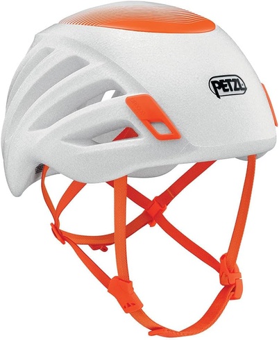 Horolezecká prilba Petzl bielooranžová M/L