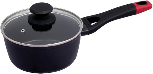 Panvica Pyrex s pokrievkou, čierna
