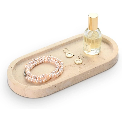 Koupelnový tác HAMAKAWA OVAL-TP-BEIGE