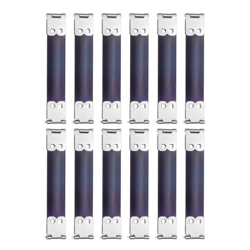 QUARKZMAN 12 kusů kovových vnitřních flexibilních rámů, 8 cm/3,1