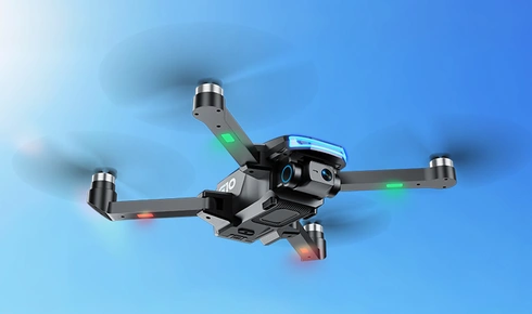 Dron LAKYLAKY Ice 4K černá a modrá