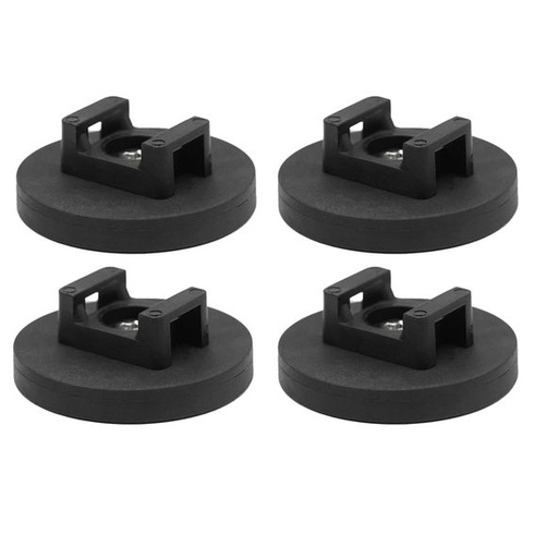 NIYATA 4dielny magnetický držiak na káblové sťahovacie pásky, organizér na káble 43 mm, magnetický