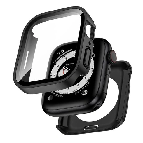 Vodeodolné púzdro 2 v 1 pre Apple Watch Series 11/10 46 mm čierne
