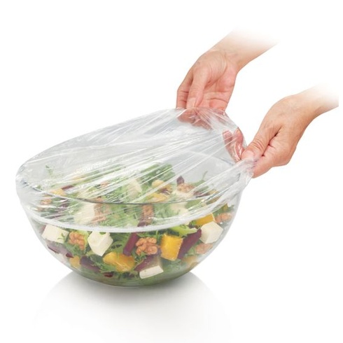 Tescoma gumové poťahy na obrúsky 4FOOD, 50 ks, veľké ø 28 cm