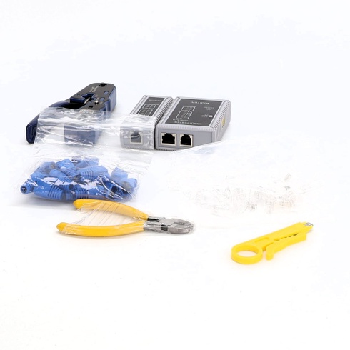 Sada krimpovacích klieští Greluma RJ45 pre priechodné konektory a káble Cat6, Cat6A, Cat5, Cat5e,