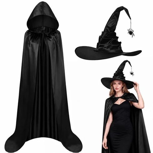 Halloweensky kostým čarodejnice pre ženy