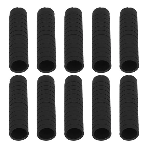 10dílné protiskluzové silikonové pouzdro na pero, ergonomický úchop pro tužky a kuličková pera,