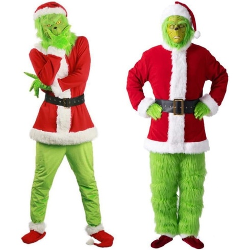 Pánsky kostým LHBM Grinch veľ. 3XL
