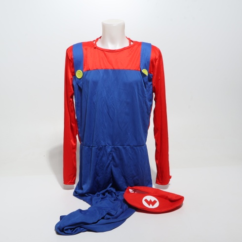 Kostým VISVIC Super Mario Luigi Bros veľ. L
