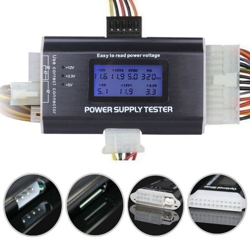 LCD tester napájania LEAGY 20/24 4/6/8 pin