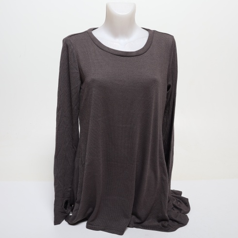 Dámske šaty ZANZEA s nepravidelným pletením, nadmernej veľkosti, s dlhým rukávom, dlhým