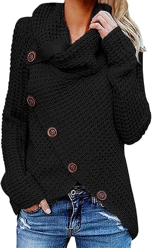 Dámský svetr Onsoyours černý vel. 34 EUR