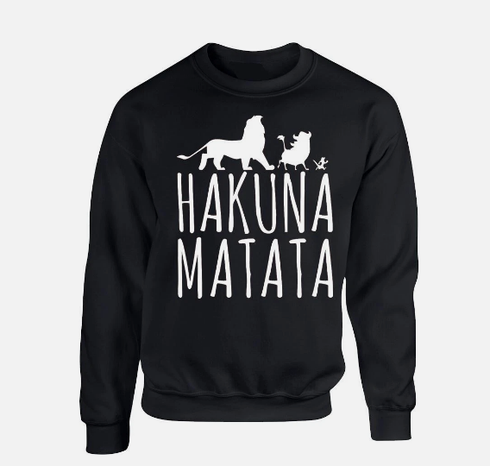 Pánska mikina 125464784869 Hakuna Matata L