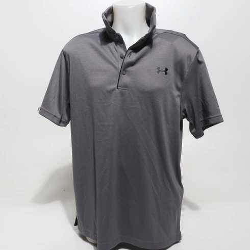 Pánske fitness tričko Under Armour grafit L