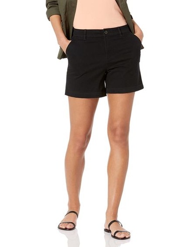 Dámske letné chino kraťasy Amazon Essentials Slim-Fit 13cm (k dispozícii v rovnom a krivkovom)
