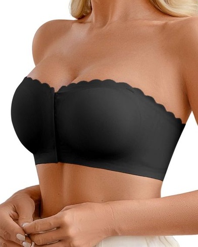 Dámska push-up podprsenka CheChury bez ramienok, bandeau top bez kostíc, protišmykový silikón,