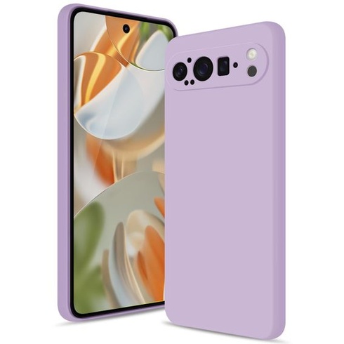 Puzdro Btstring pre Google Pixel 9 Pro, svetlo fialové