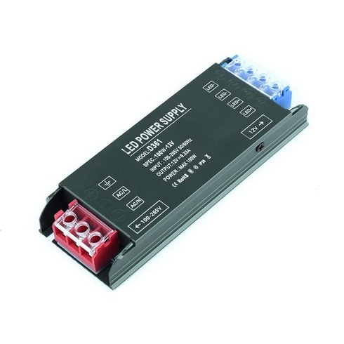 Napájecí zdroj KSIBNW 12V 8,33A 100W LED transformátor, transformátor 230V na 12V, extra tenký