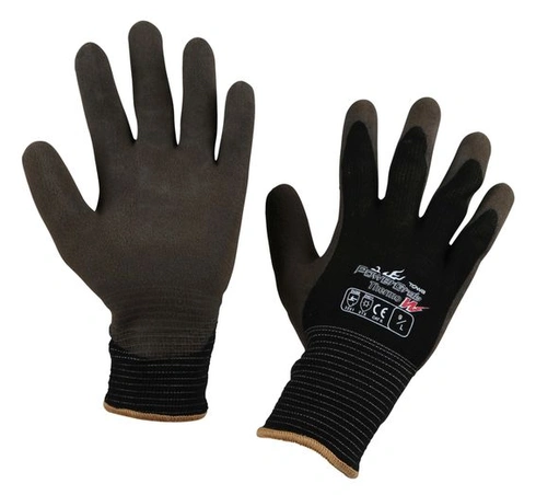 Kerbl 297585 PowerGrab Thermo zimní rukavice W, latexové s dvouvrstvou akrylovou podšívkou,