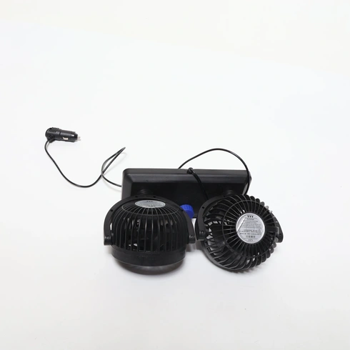 Přenosný ventilátor Snorthy dvouhlavý ventilátor 12V